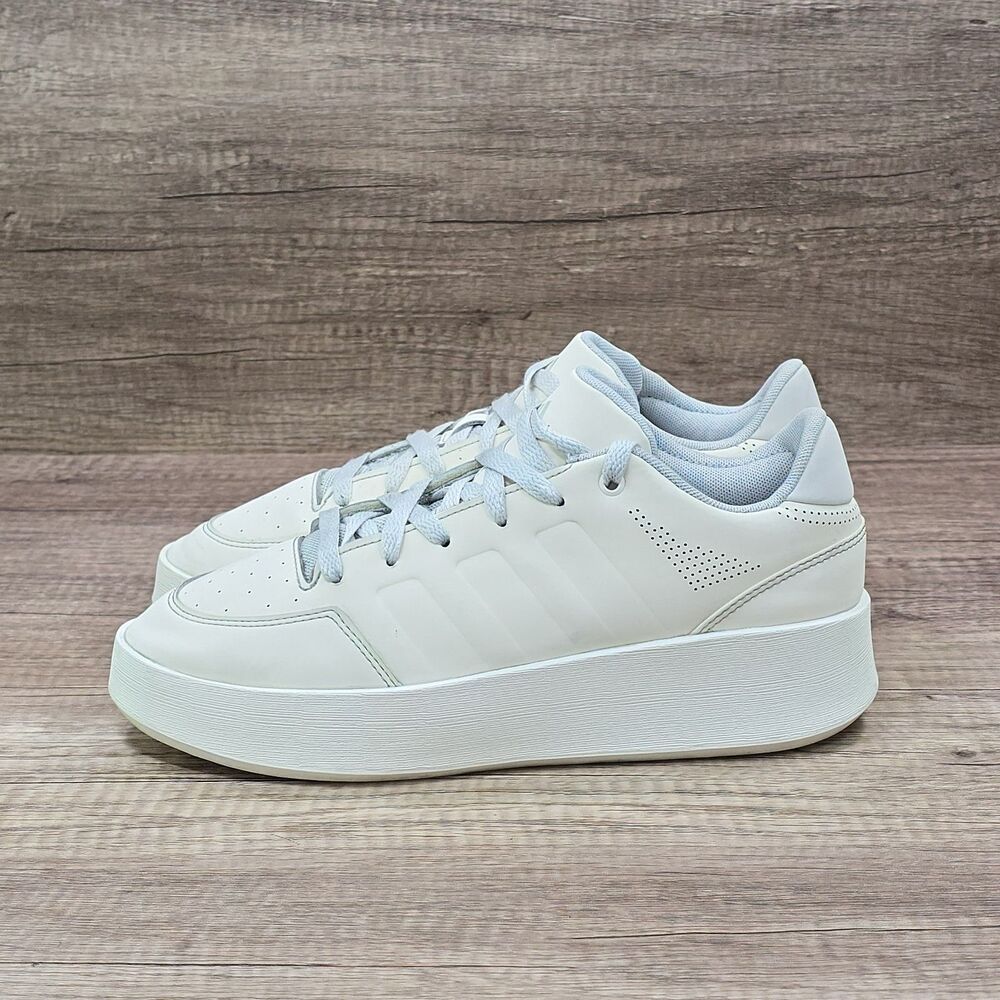 Adidas Mullaly Low Men's Size 7.5 Cream White Cloud White Alumina Shoes (JI0828) - Picture 3 of 9